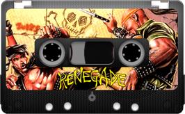Cartridge artwork for Renegade on the Sinclair ZX Spectrum.
