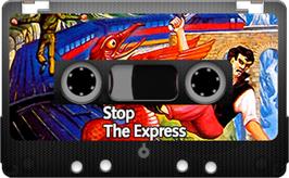 Cartridge artwork for Stop the Express on the Sinclair ZX Spectrum.