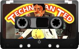 Cartridge artwork for Technician Ted on the Sinclair ZX Spectrum.