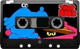 Cartridge artwork for The Trap Door on the Sinclair ZX Spectrum.