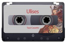 Cartridge artwork for Ulises on the Sinclair ZX Spectrum.