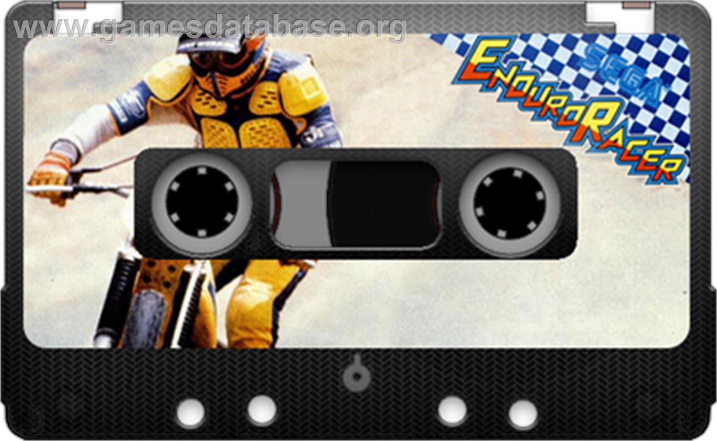 Enduro Racer - Sinclair ZX Spectrum - Artwork - Cartridge