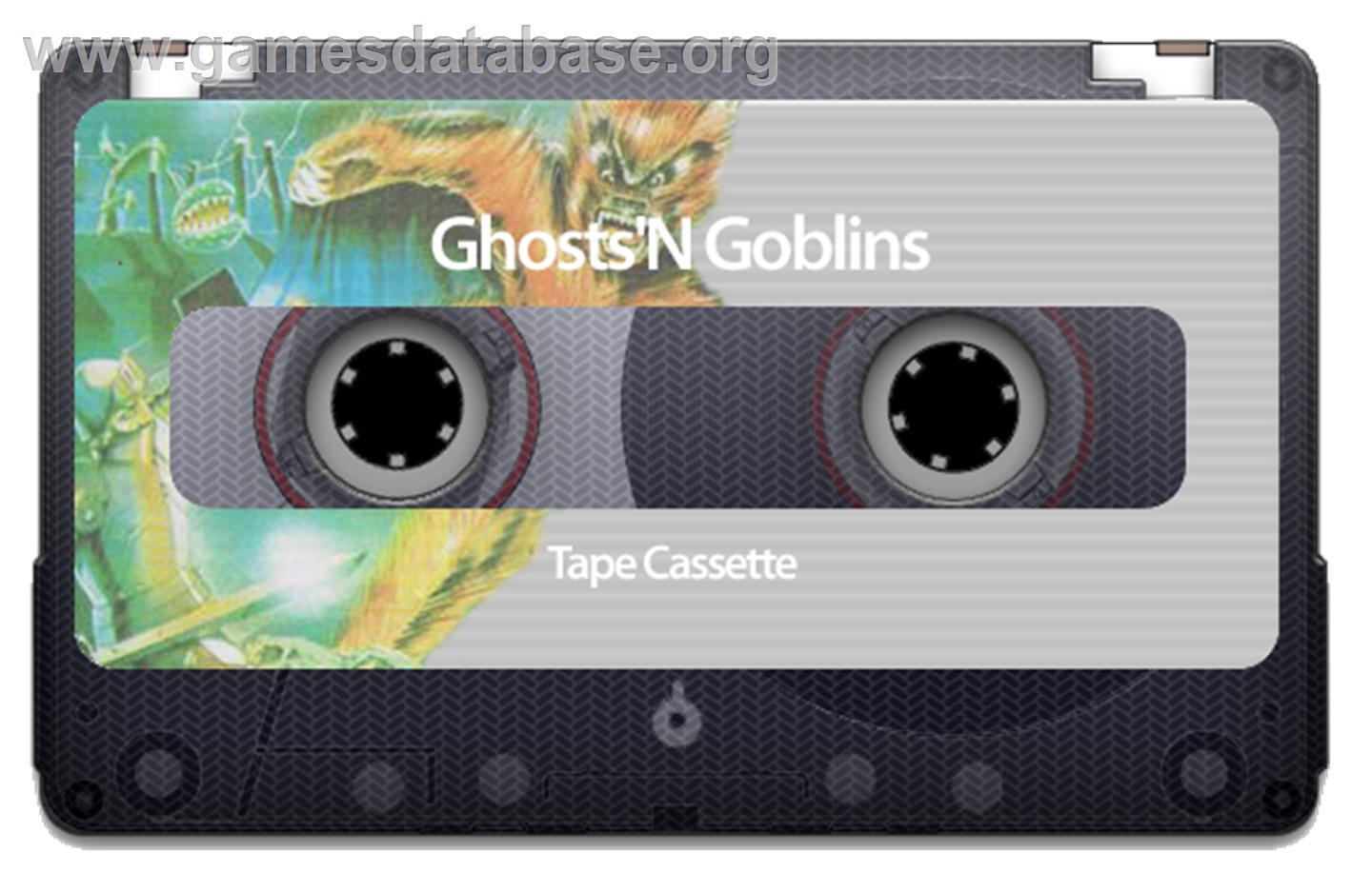 Ghosts 'N Goblins - Sinclair ZX Spectrum - Artwork - Cartridge