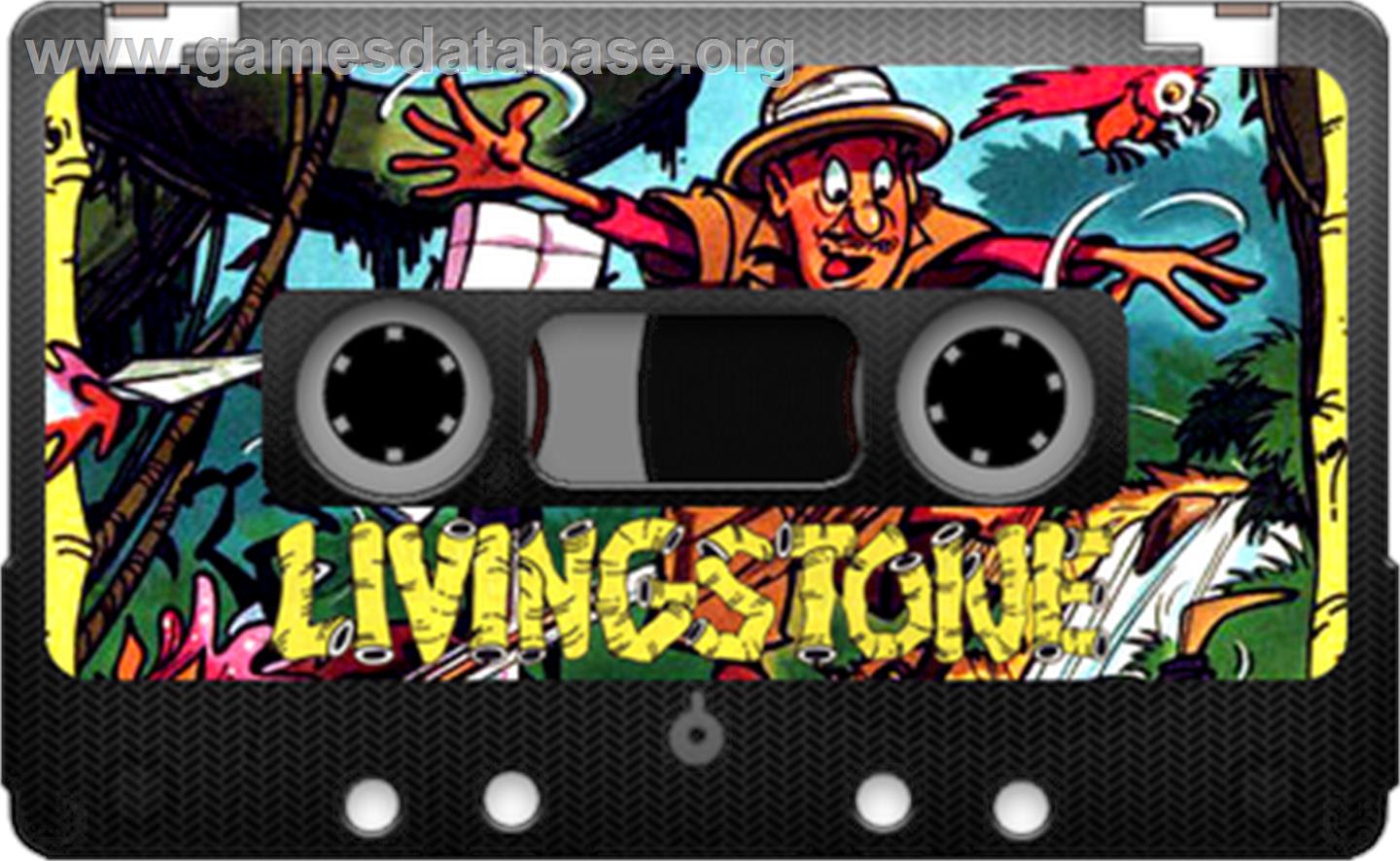 Livingstone Supongo 2 - Sinclair ZX Spectrum - Artwork - Cartridge