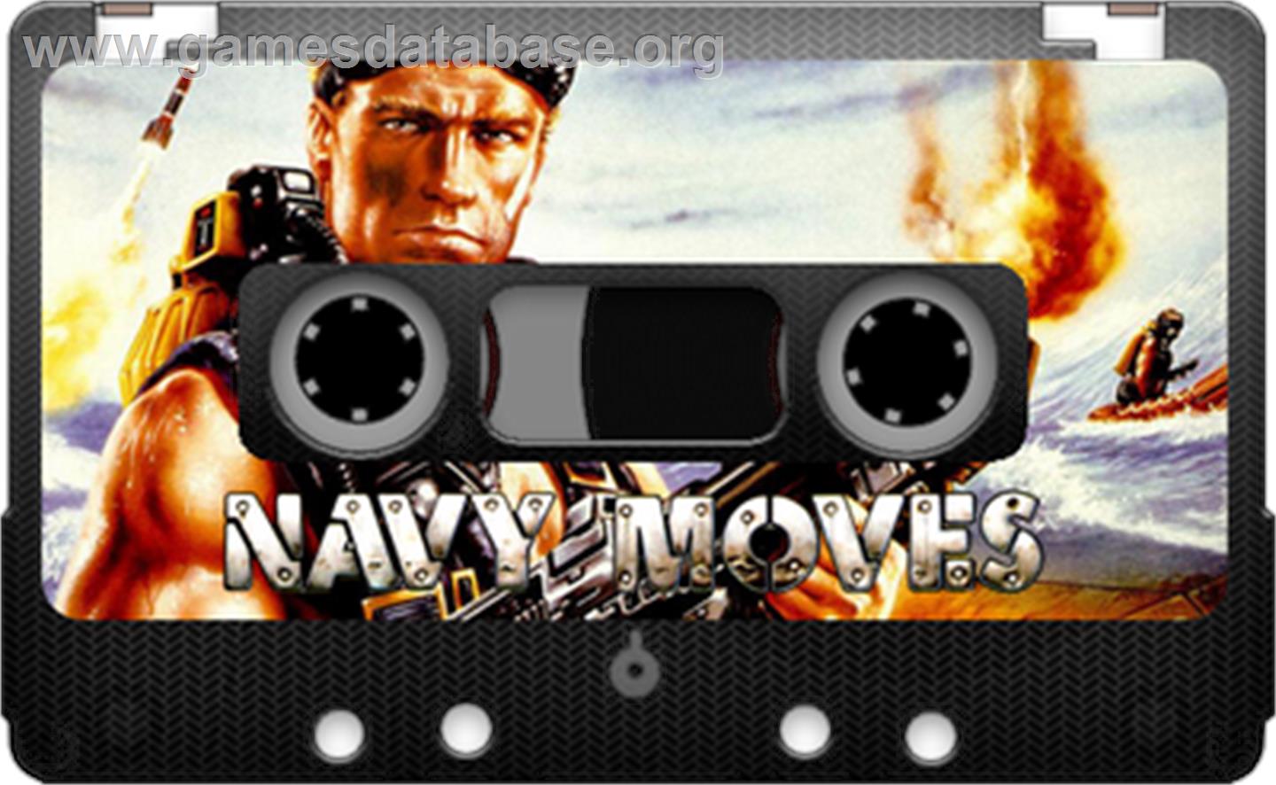 Navy Moves - Sinclair ZX Spectrum - Artwork - Cartridge