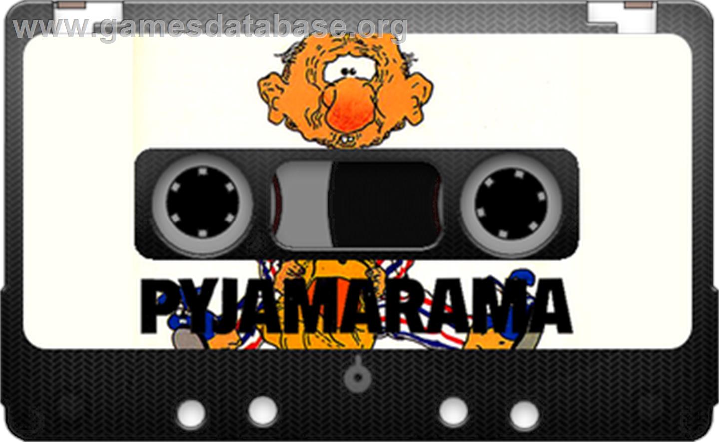 Pyjamarama - Sinclair ZX Spectrum - Artwork - Cartridge