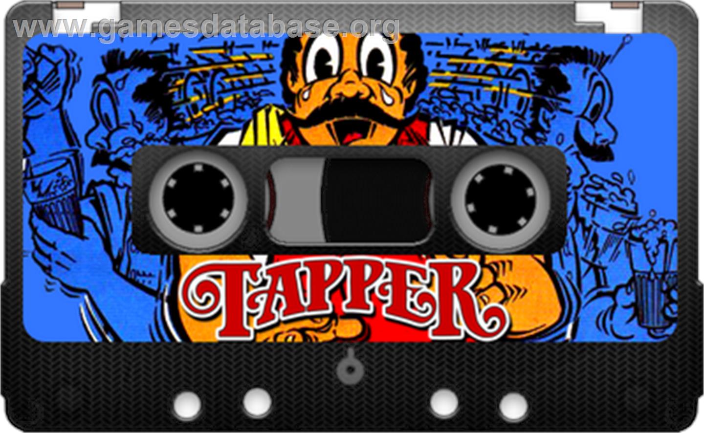 Tapper - Sinclair ZX Spectrum - Artwork - Cartridge