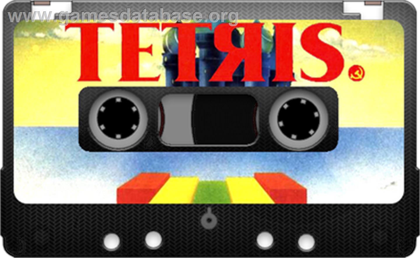 Tetris - Sinclair ZX Spectrum - Artwork - Cartridge