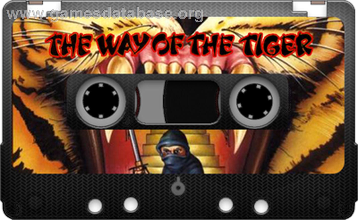 The Way of the Tiger - Sinclair ZX Spectrum - Artwork - Cartridge