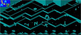 Game map for 3DC on the Sinclair ZX Spectrum.
