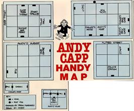 Game map for Andy Capp on the Amstrad CPC.