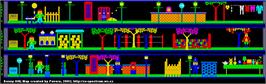 Game map for Benny Hill's Madcap Chase on the Sinclair ZX Spectrum.
