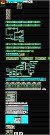 Game map for Hudson Hawk on the Sinclair ZX Spectrum.