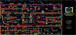 Game map for Tai-Chi Tortoise on the Commodore 64.