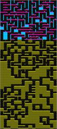 Game map for Underwurlde on the Commodore 64.