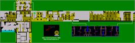 Game map for Zorro on the Microsoft DOS.