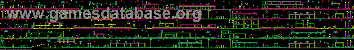 Exolon - Amstrad CPC - Artwork - Map