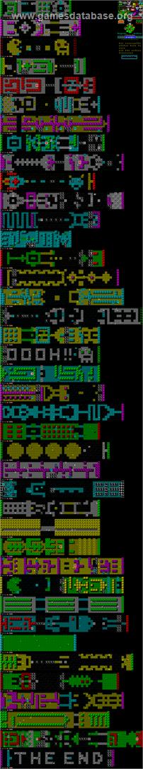 Humphrey - Sinclair ZX Spectrum - Artwork - Map
