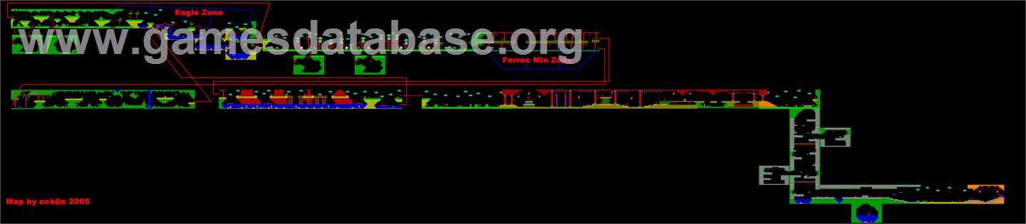 Livingstone Supongo 2 - Microsoft DOS - Artwork - Map