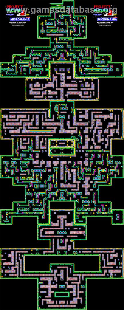 Project Future - Sinclair ZX Spectrum - Artwork - Map