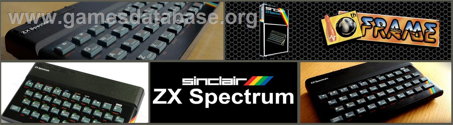 10th Frame - Sinclair ZX Spectrum - Artwork - Marquee