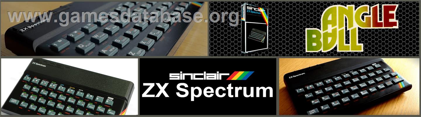 Angleball - Sinclair ZX Spectrum - Artwork - Marquee