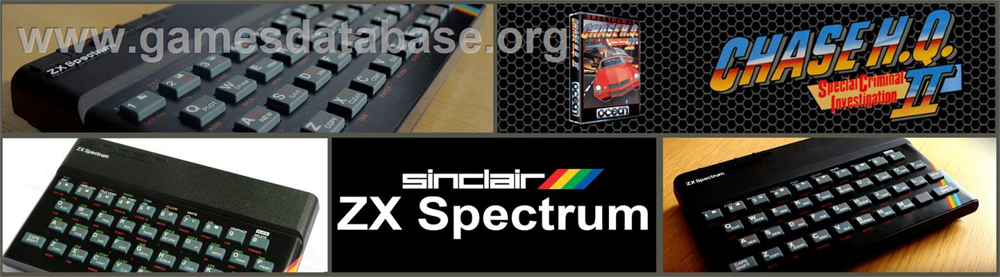 Chase H.Q. II: Special Criminal Investigation - Sinclair ZX Spectrum - Artwork - Marquee
