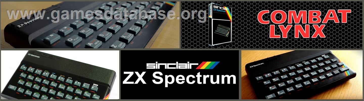 Combat Lynx - Sinclair ZX Spectrum - Artwork - Marquee