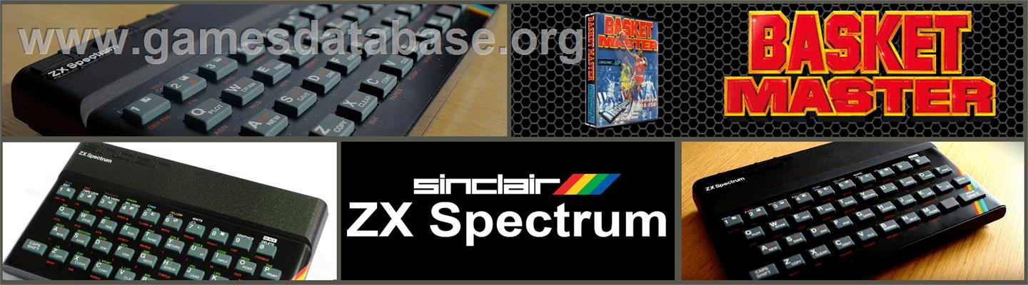 Fernando Martín Basket Master - Sinclair ZX Spectrum - Artwork - Marquee