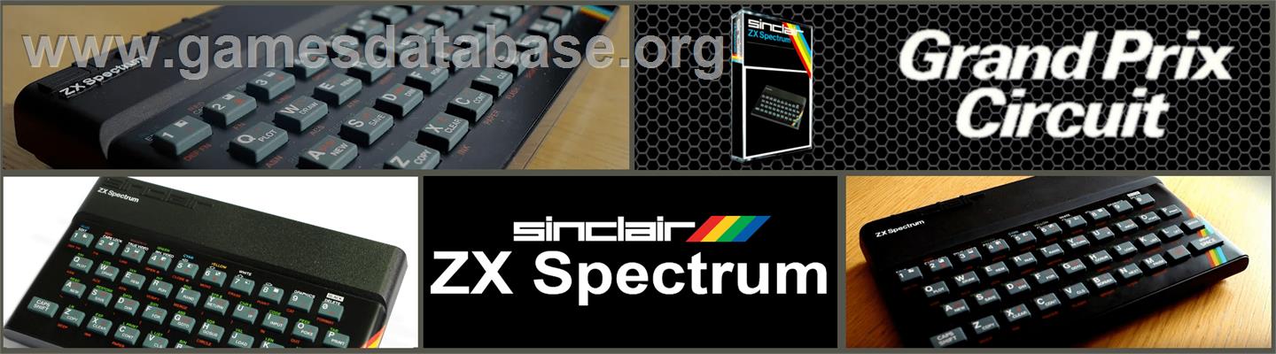 Grand Prix Circuit - Sinclair ZX Spectrum - Artwork - Marquee