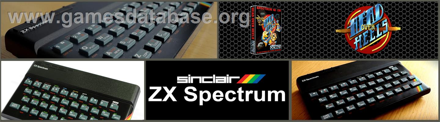 Head Over Heels - Sinclair ZX Spectrum - Artwork - Marquee