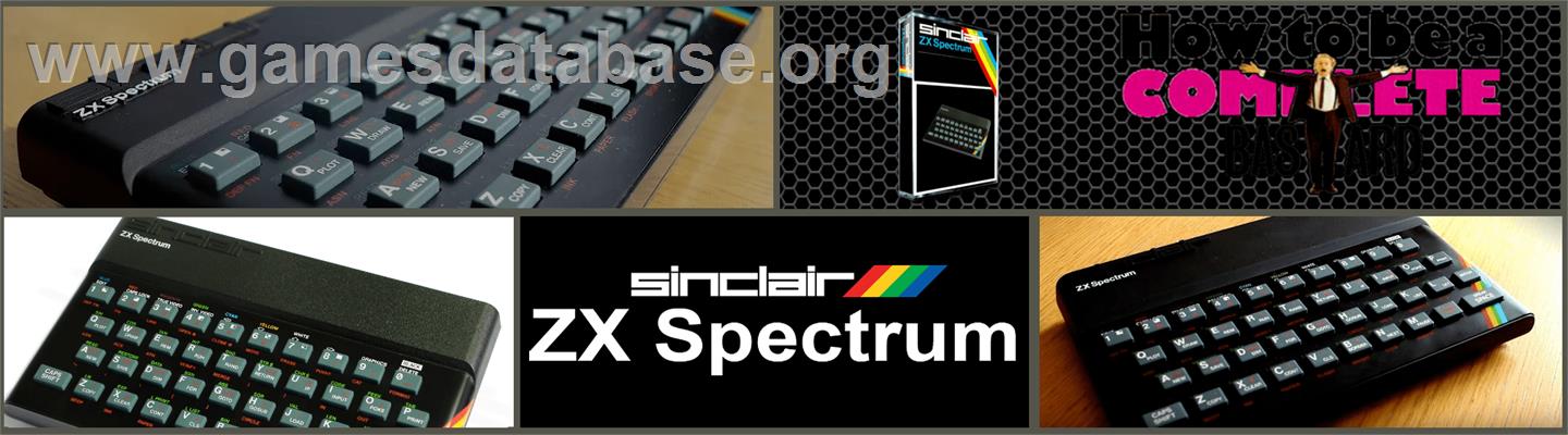 How to be a Complete Bastard - Sinclair ZX Spectrum - Artwork - Marquee
