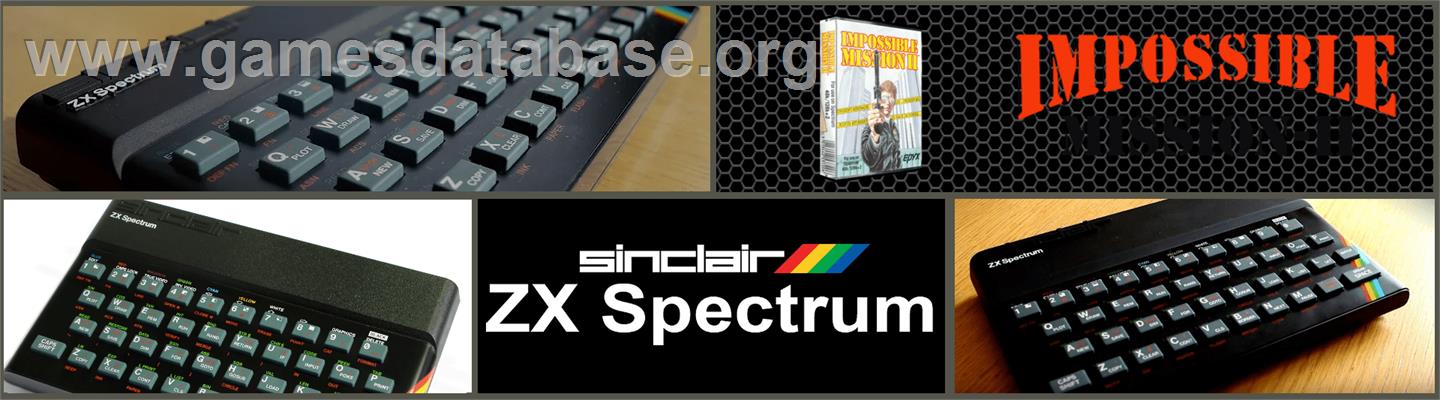 Impossible Mission II - Sinclair ZX Spectrum - Artwork - Marquee