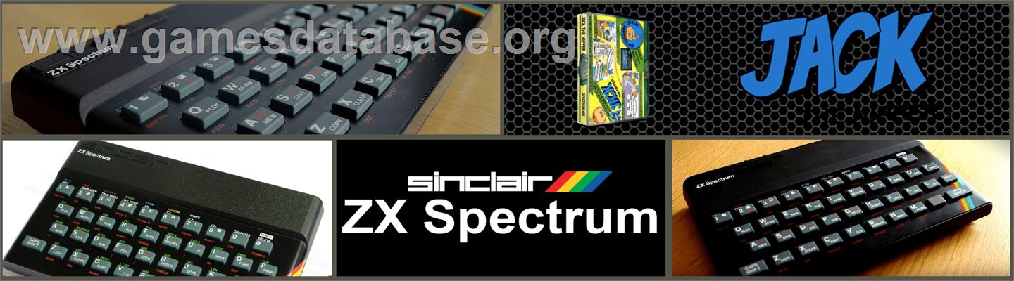 Jack the Nipper - Sinclair ZX Spectrum - Artwork - Marquee