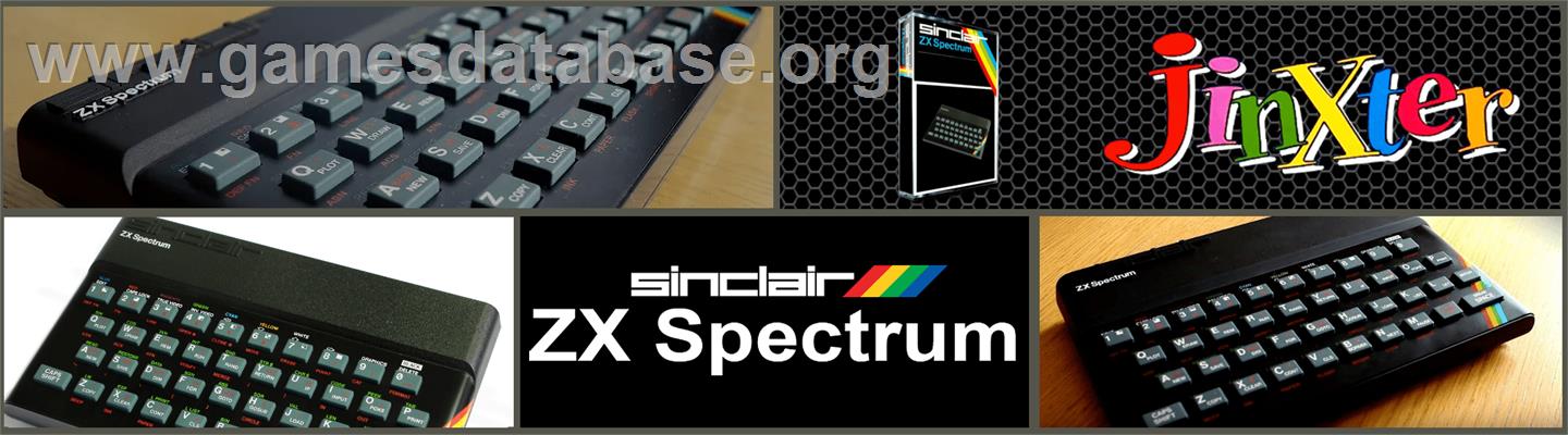 Jinxter - Sinclair ZX Spectrum - Artwork - Marquee