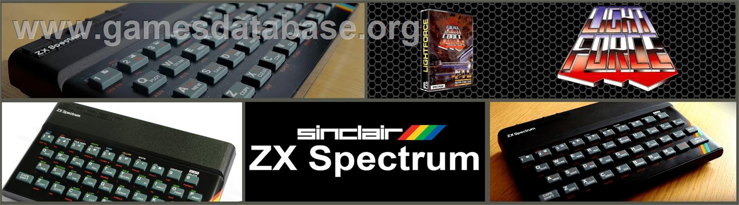 Lightforce - Sinclair ZX Spectrum - Artwork - Marquee