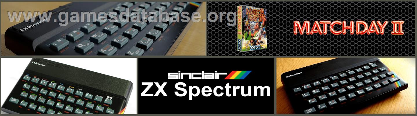 Match Day II - Sinclair ZX Spectrum - Artwork - Marquee