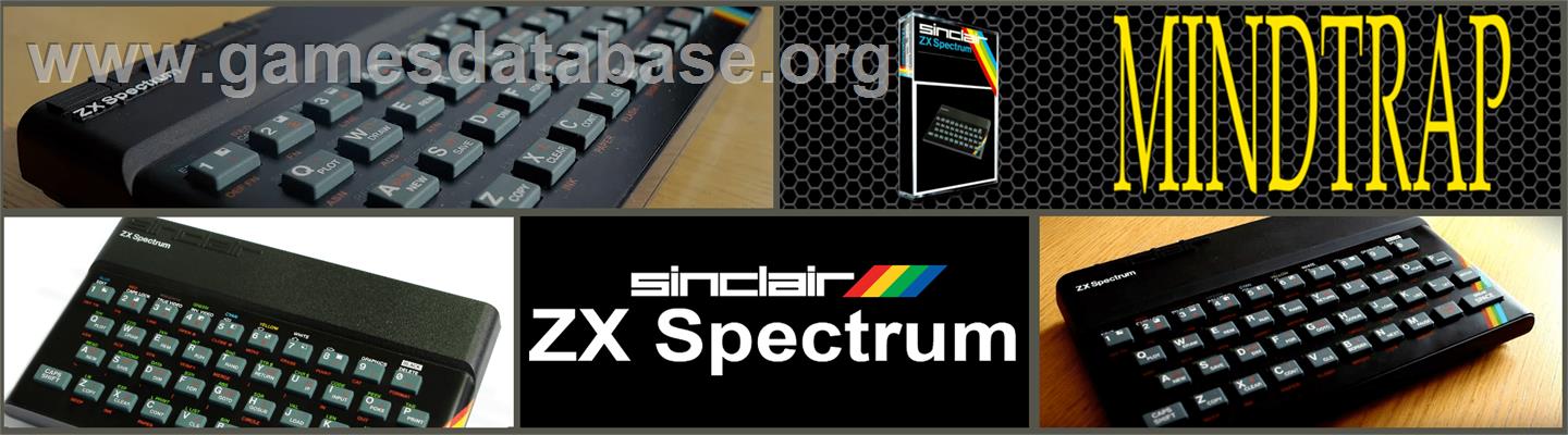 Mindtrap - Sinclair ZX Spectrum - Artwork - Marquee