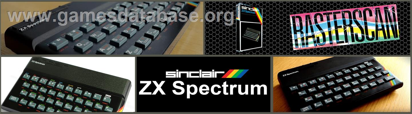 Rasterscan - Sinclair ZX Spectrum - Artwork - Marquee