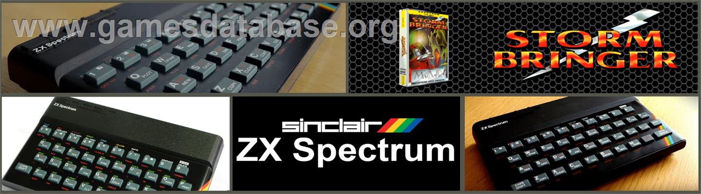 Stormbringer - Sinclair ZX Spectrum - Artwork - Marquee