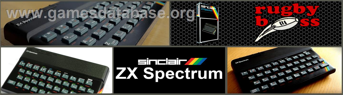 The Boss - Sinclair ZX Spectrum - Artwork - Marquee