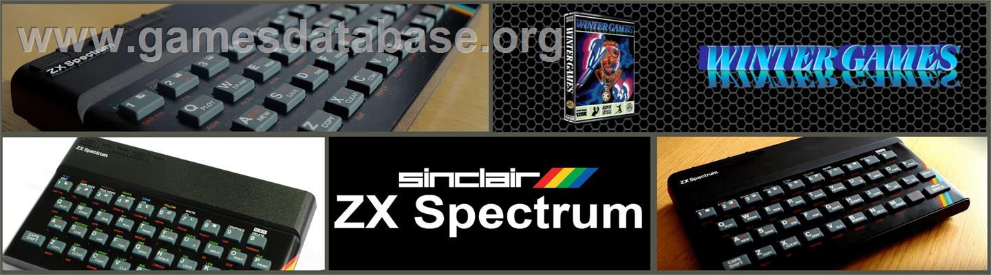 Winter Games - Sinclair ZX Spectrum - Artwork - Marquee