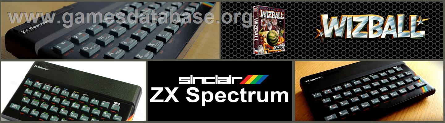 Wizball - Sinclair ZX Spectrum - Artwork - Marquee