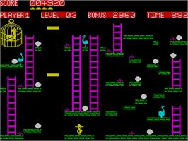 In game image of 10 Computer Hits 1 on the Sinclair ZX Spectrum.