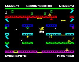In game image of 1994: Ten Years After on the Sinclair ZX Spectrum.