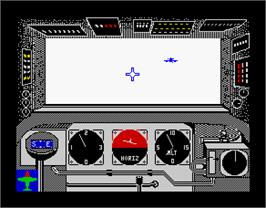 In game image of Ace of Aces on the Sinclair ZX Spectrum.