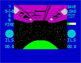 In game image of Braxx Bluff on the Sinclair ZX Spectrum.