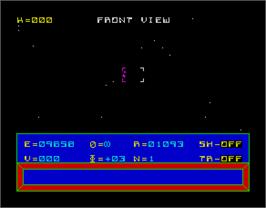 In game image of Codename: MAT on the Sinclair ZX Spectrum.