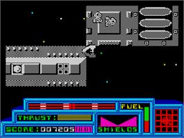 In game image of Death or Glory on the Sinclair ZX Spectrum.