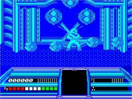 In game image of Dream Warrior on the Sinclair ZX Spectrum.